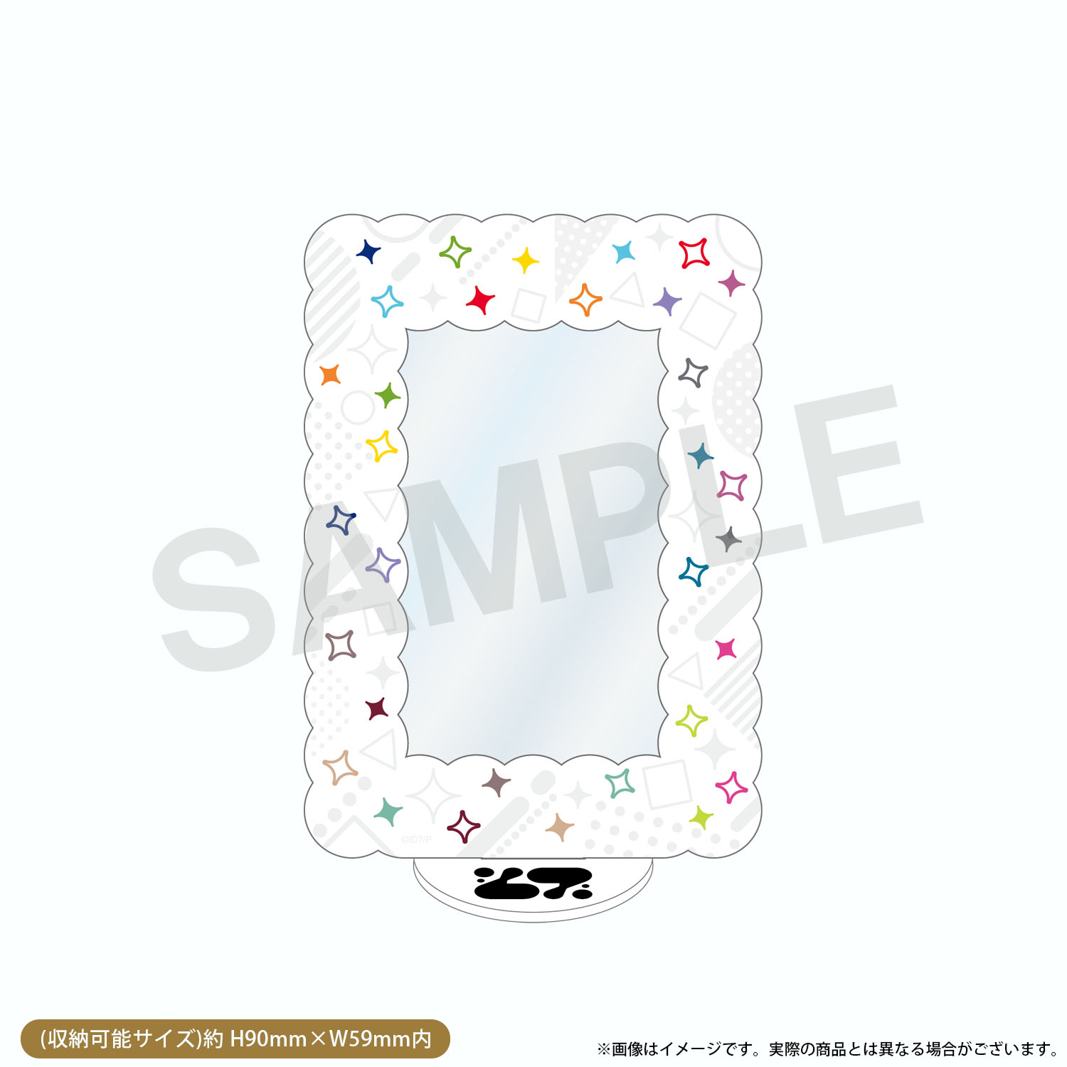 アクリルフォトカードスタンド