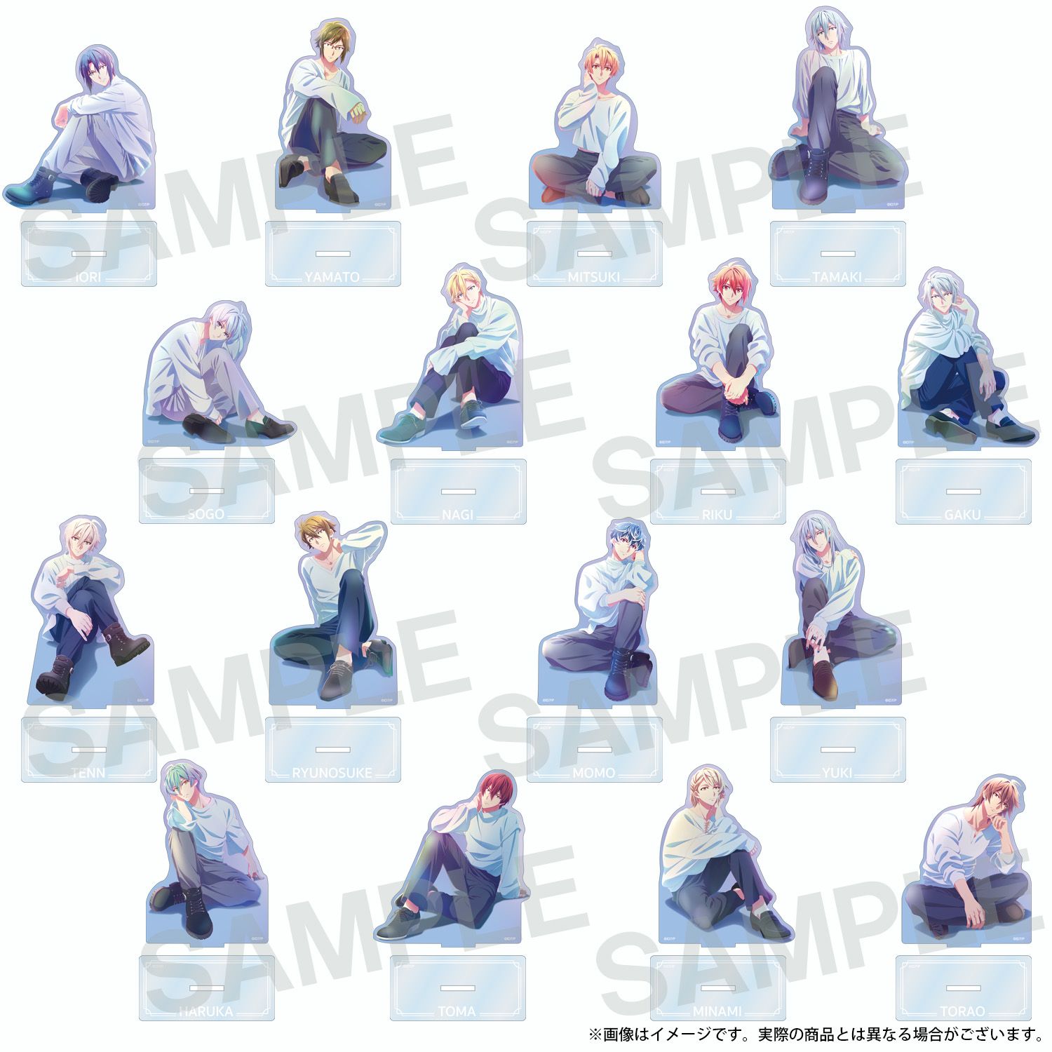 オーロラアクリルスタンド