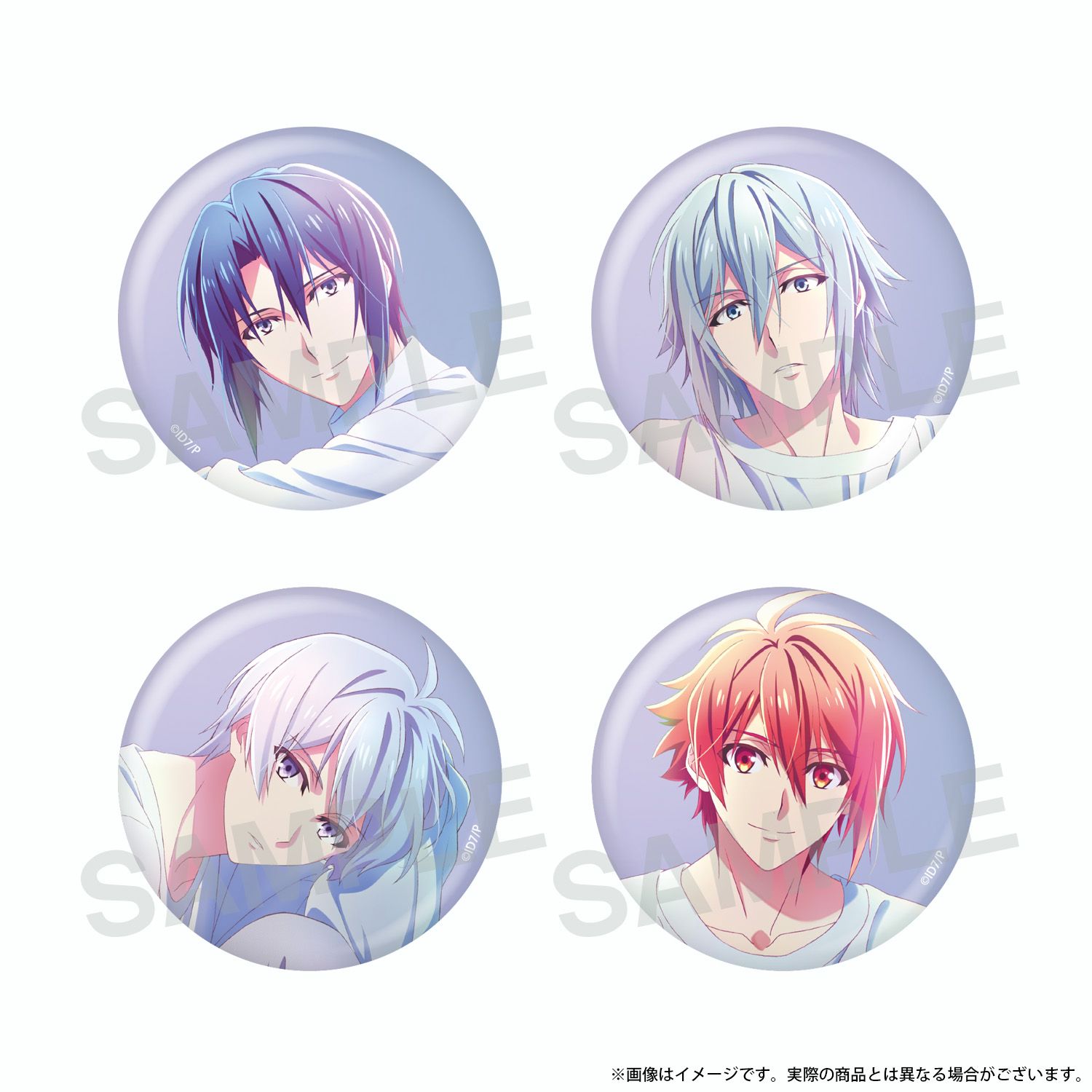 オーロラ缶バッジセット IDOLiSH7 A