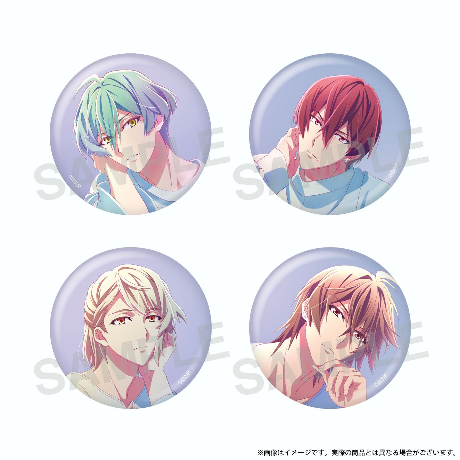 オーロラ缶バッジセット ŹOOĻ